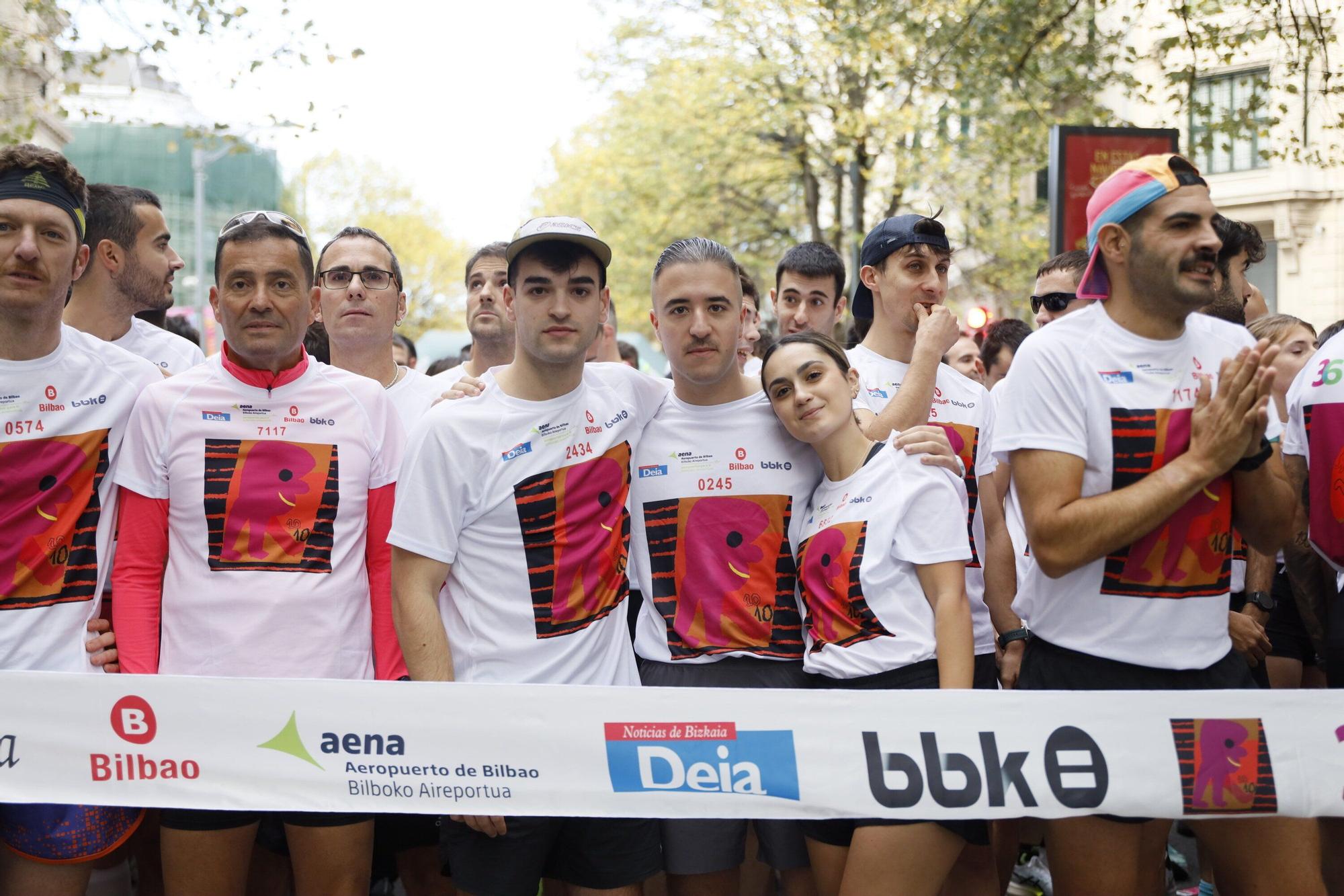 En imágenes: la Herri Krosa calienta motores en Bilbao