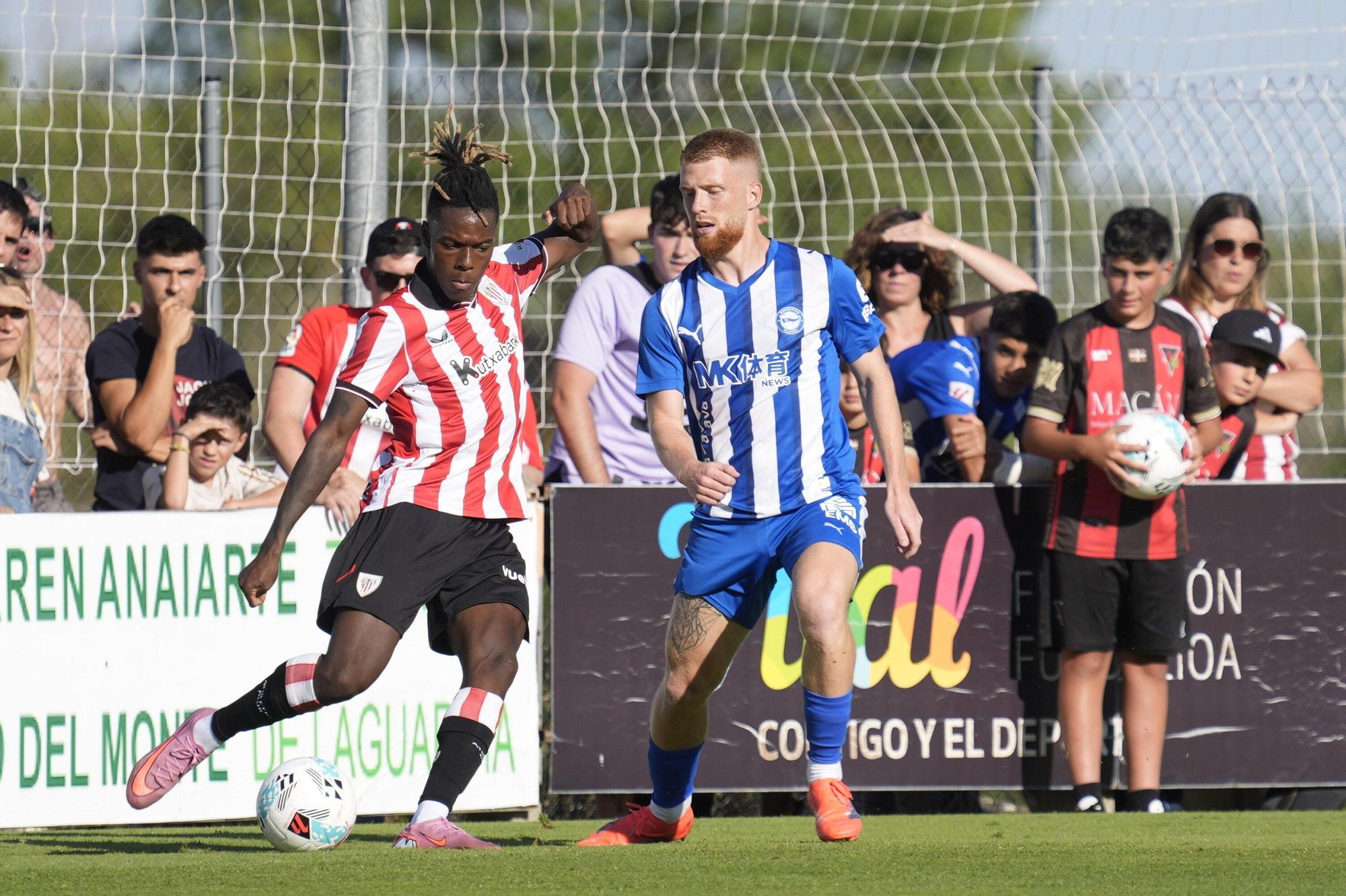 En imágenes: Ilusionante estreno del Alavés en Laguardia (1-0)
