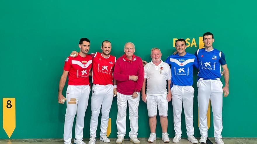 Larrazabal y Rezusta se imponen en el Máster CaixaBank de pelota en Lumbier