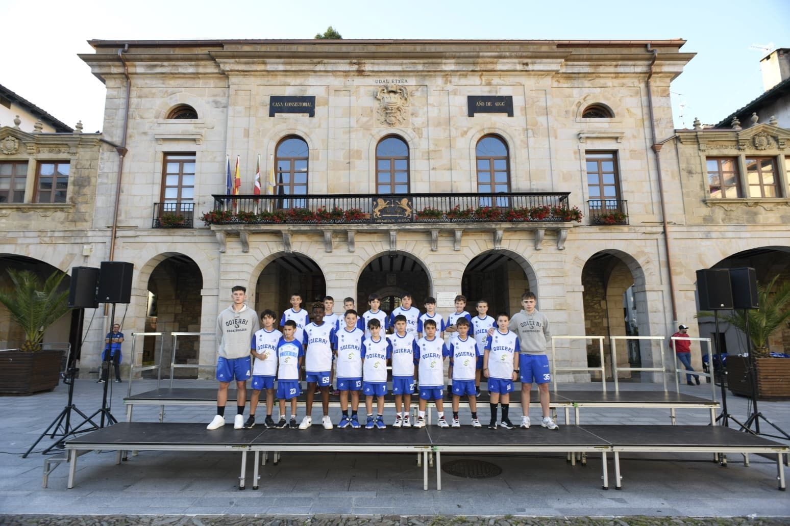 Presentación de los clubes deportivos de Urretxu y Zumarraga