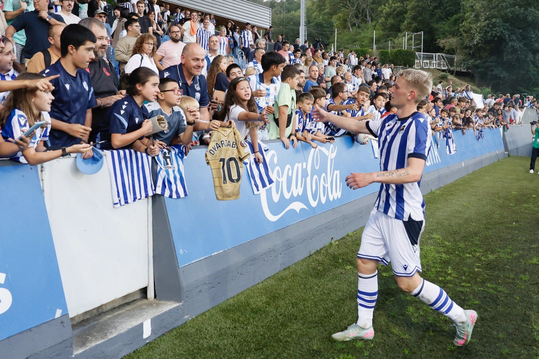 Real Sociedad-Osasuna: Zubieta disfruta del amistoso