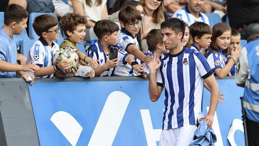 Gorrotxategi está mejor, pero sigue sin entrenar con el grupo