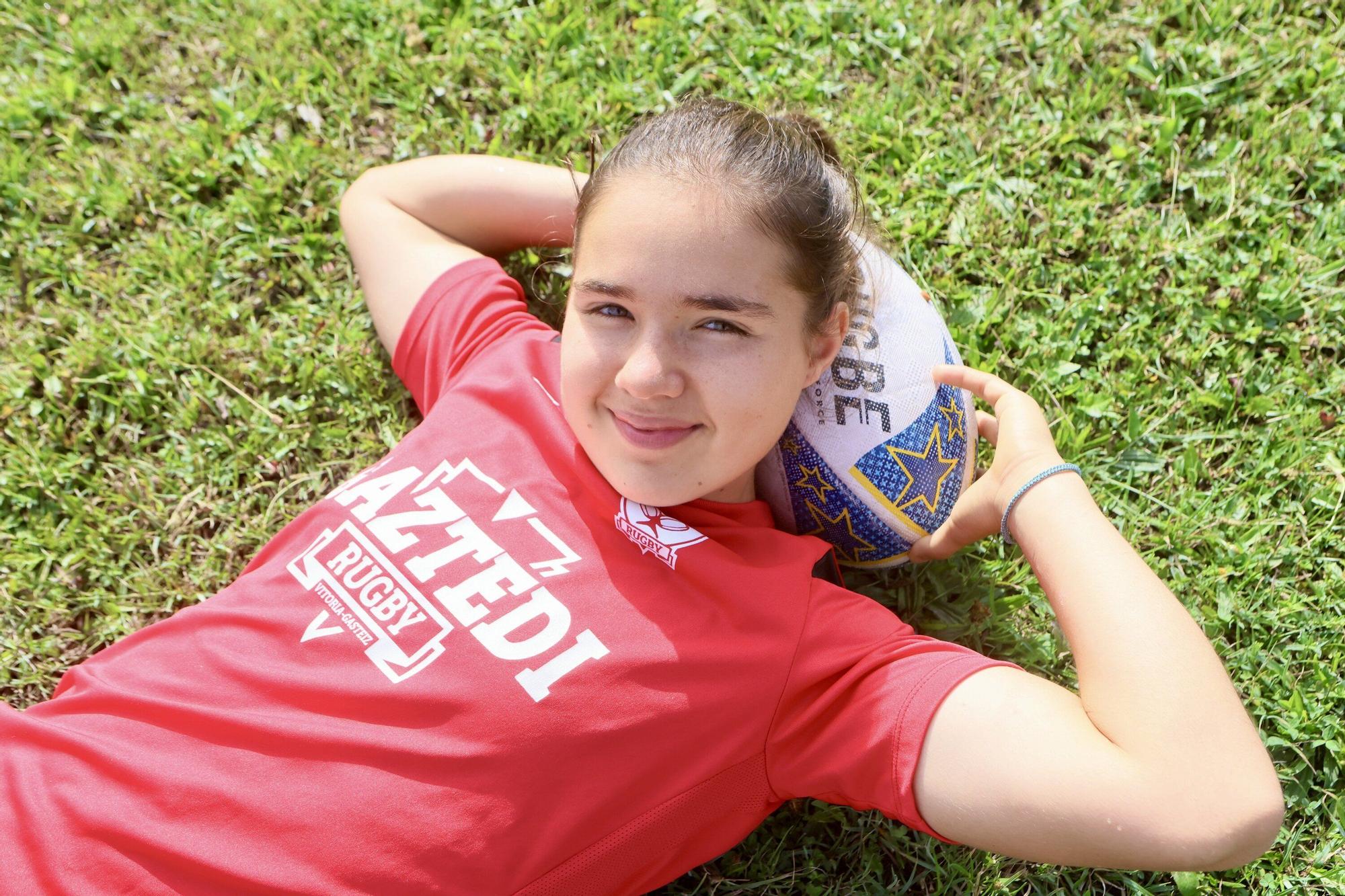 Entrevista con la jugadora vitoriana de rugby Irati Clavero