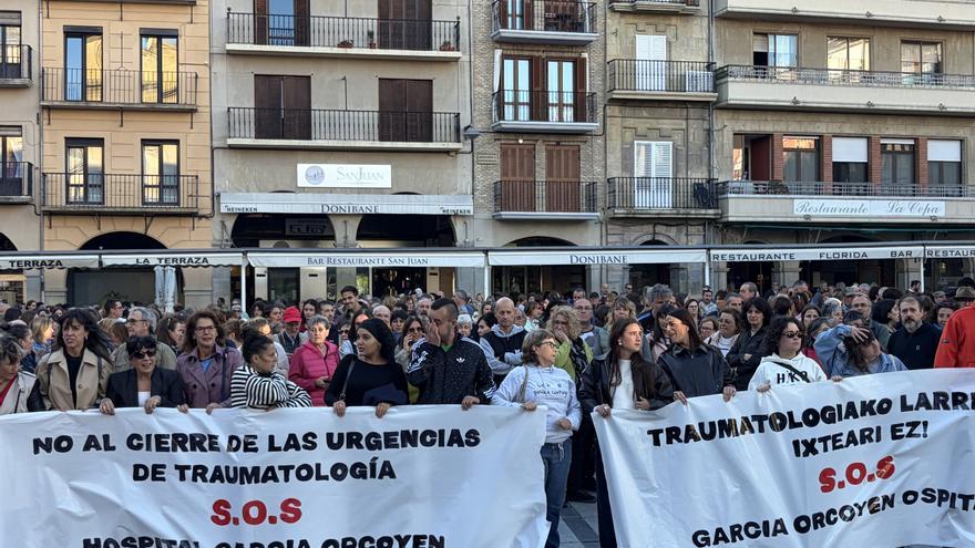 Críticas por las carencias en las urgencias de traumatología del Hospital García Orcoyen de Estella-Lizarra