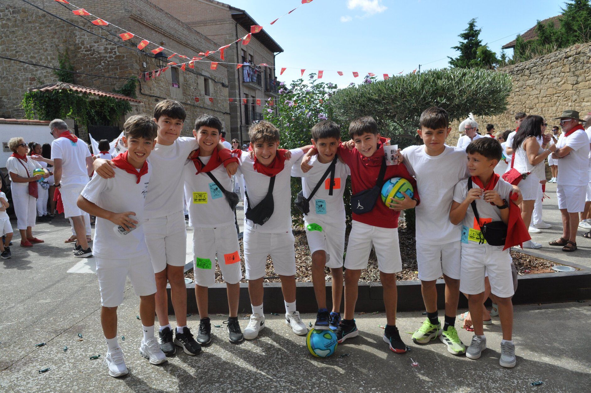 Fotos del chupinazo de fiestas de Beire