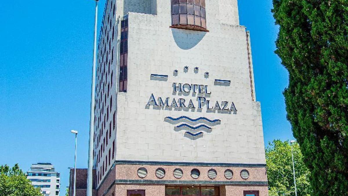 El Hotel Amara, en imagen