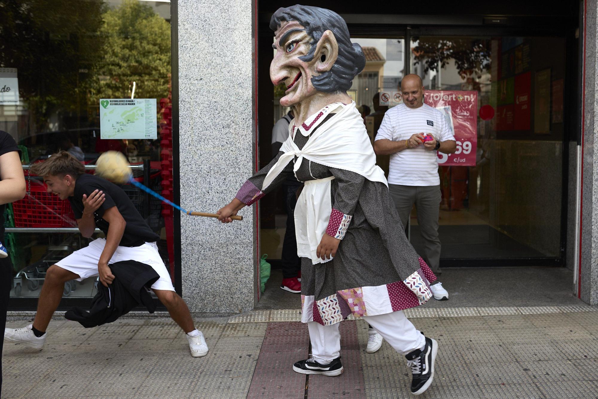 Fotos del chupinazo de fiestas de Noáin