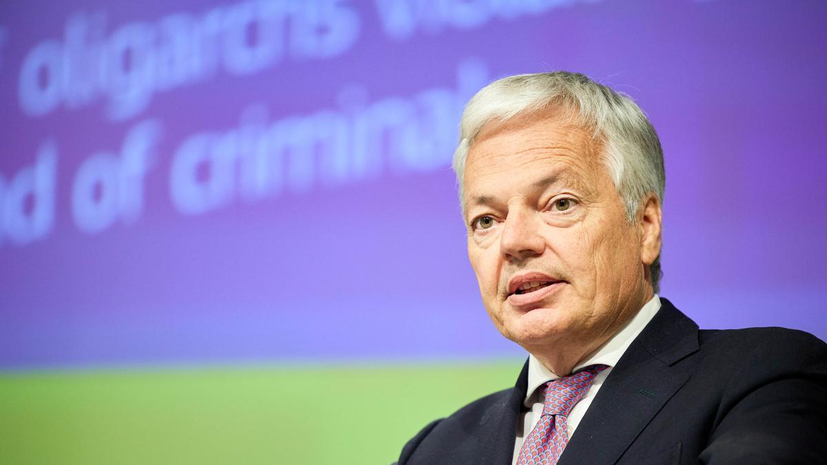 El comisario europeo de Justicia, Didier Reynders.