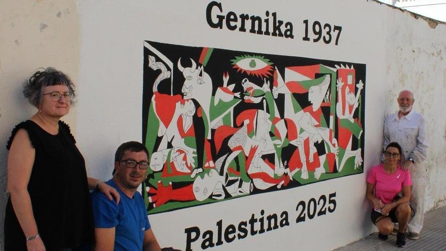 Gernika y Palestina, tan cerca en Castejón