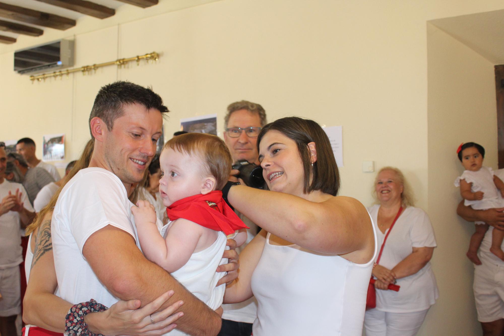 Fotos del inicio de las fiestas de Aibar