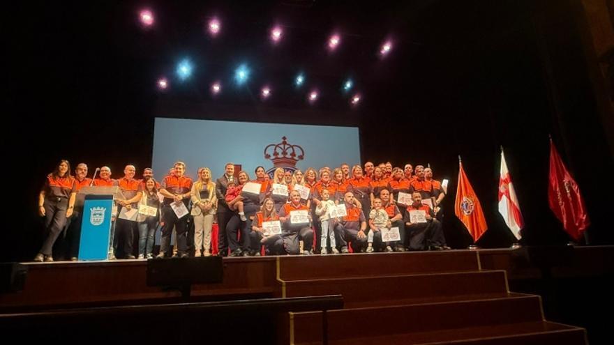 Celebración de los 40 años de Protección Civil de Tudela