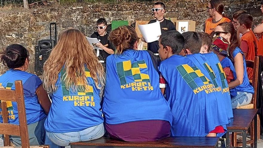 La Kuadriketa hace pueblo en Cáseda y en Lumbier