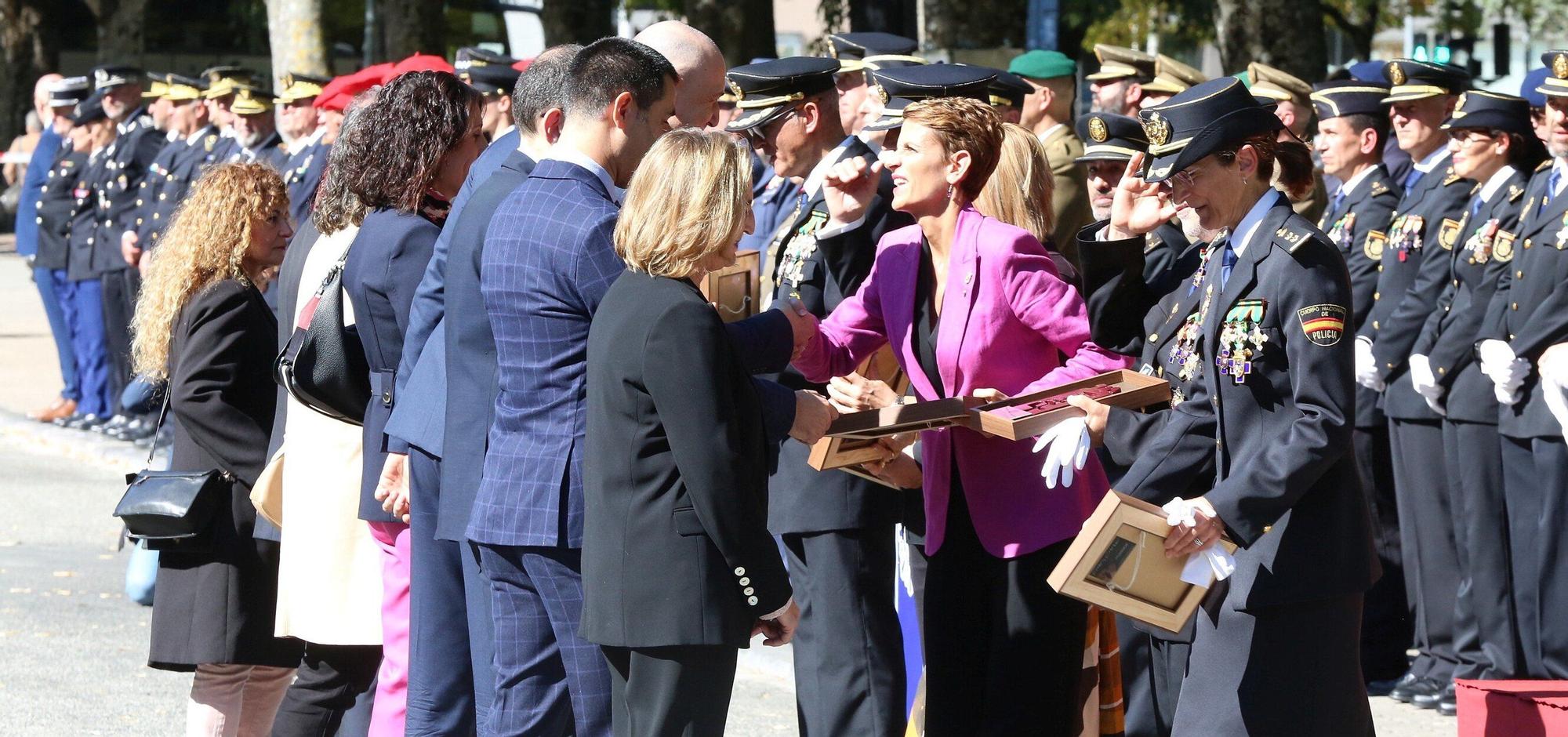 Fotos de la celebración del patrón de la Policía Nacional en Pamplona