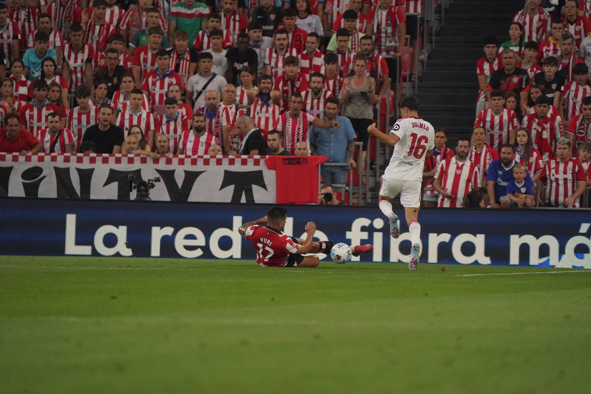 El Athletic-Sevilla, en imágenes