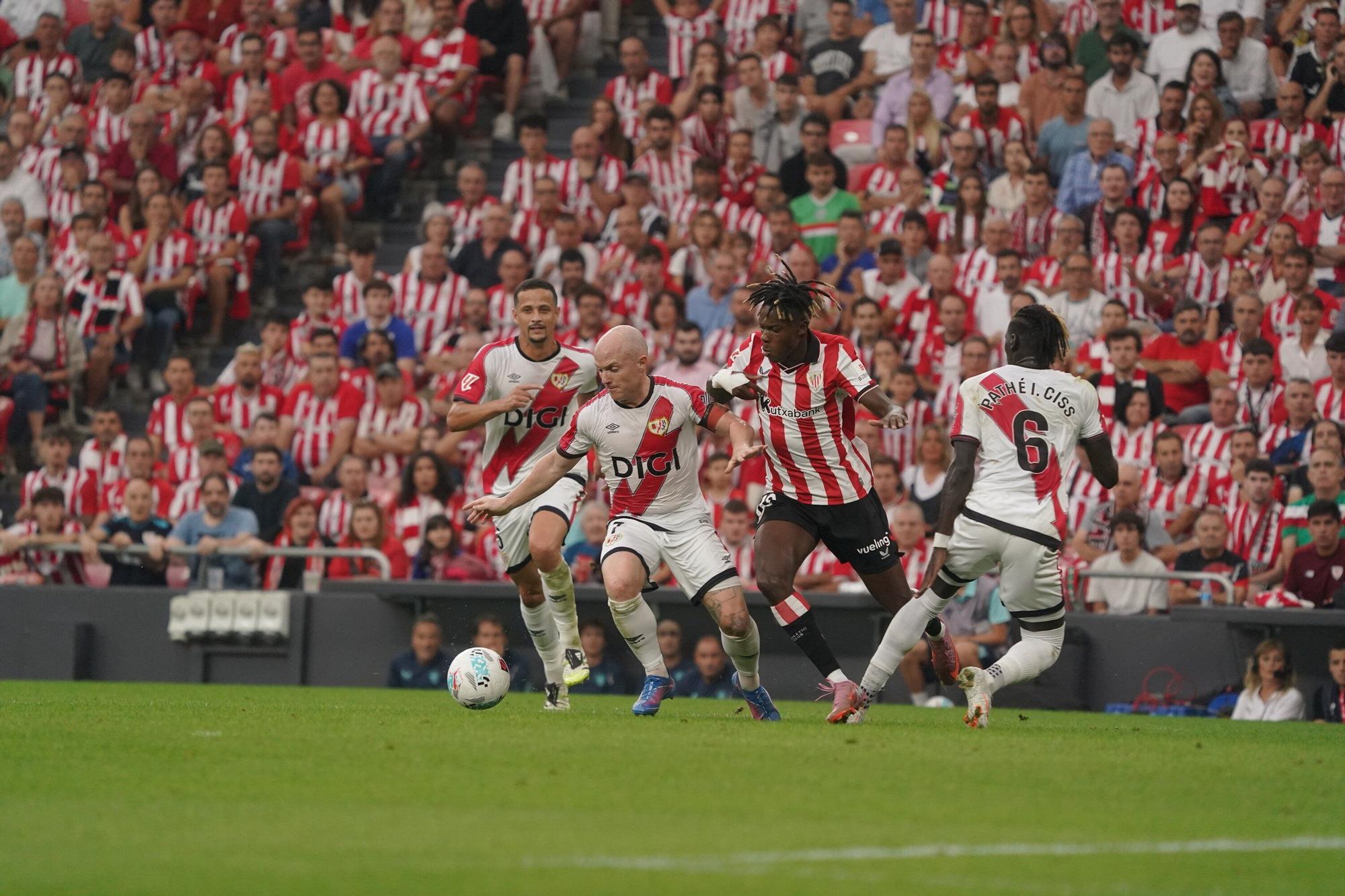 El Athletic - Rayo Vallecano, en imágenes