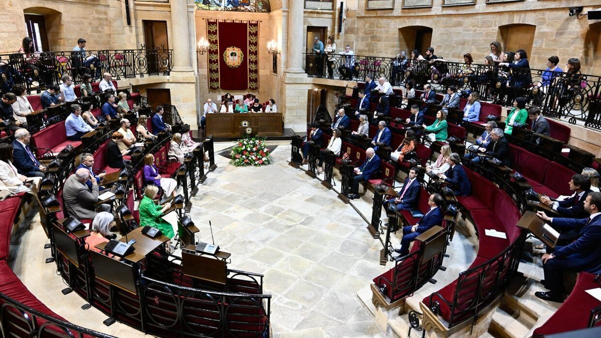 Las Juntas se volverá a reunir mañana en Gernika para la investidura de la diputada general