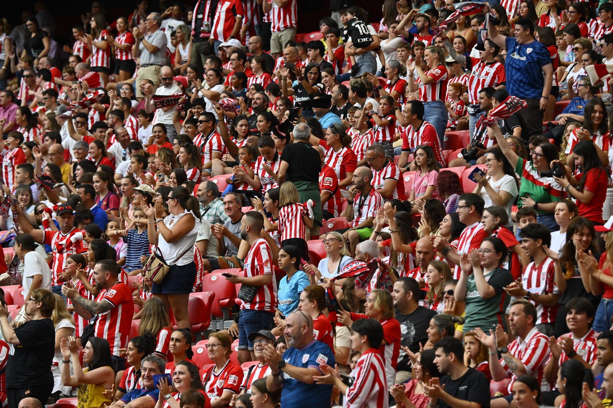 En imágenes: ¿Has asistido al Athletic-Barcelona en San Mamés? Búscate