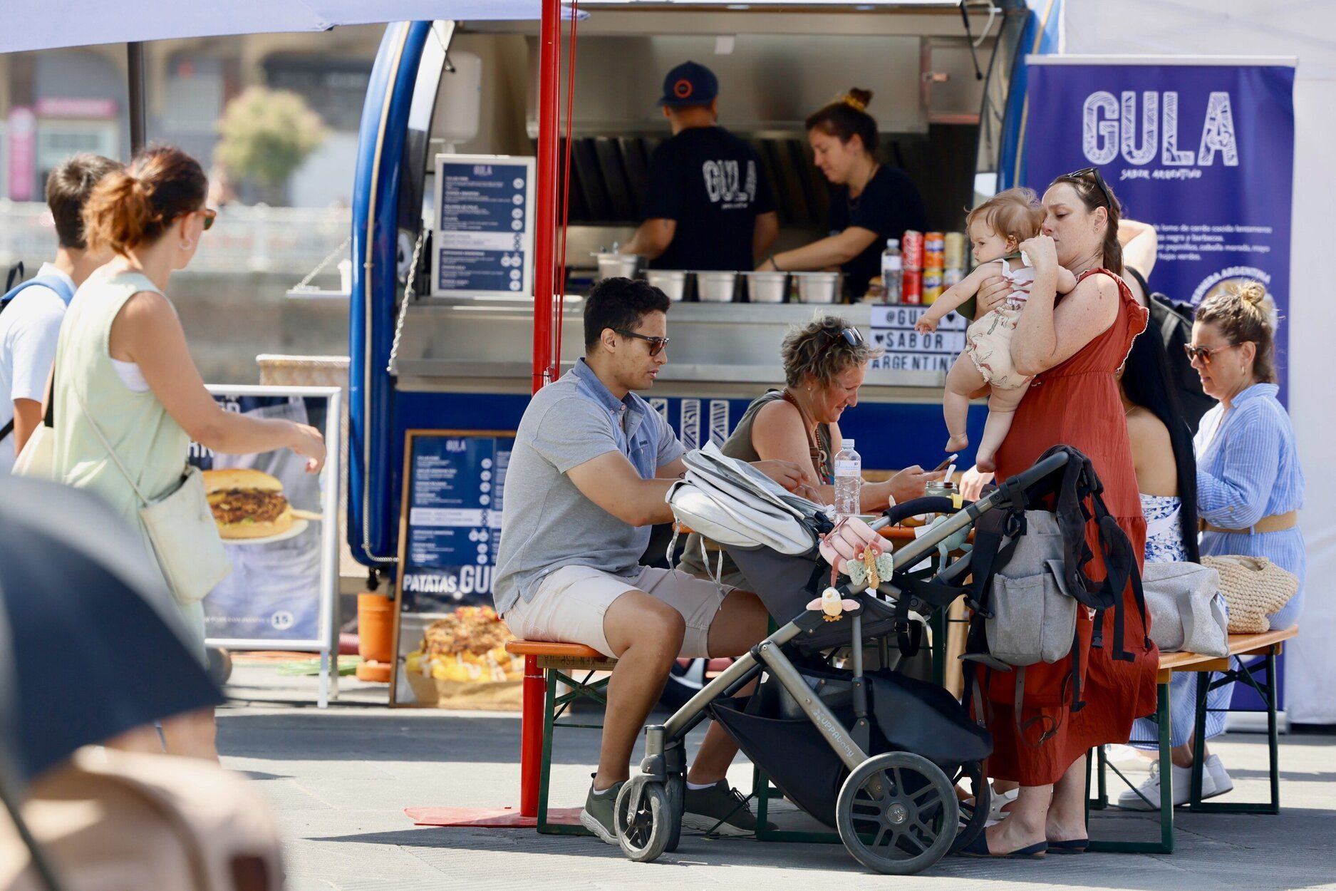 Food trucks.