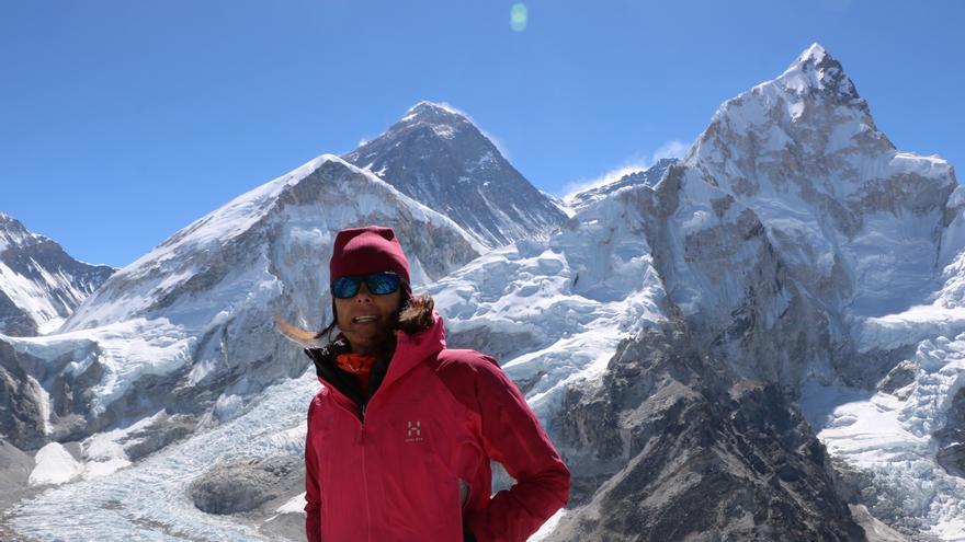 Edurne Pasaban, la primera mujer en conquistar las cimas más altas del planeta