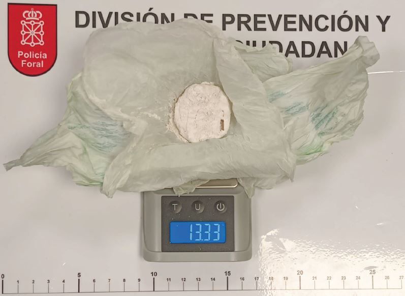 Cocaína incautada en La Milagrosa.