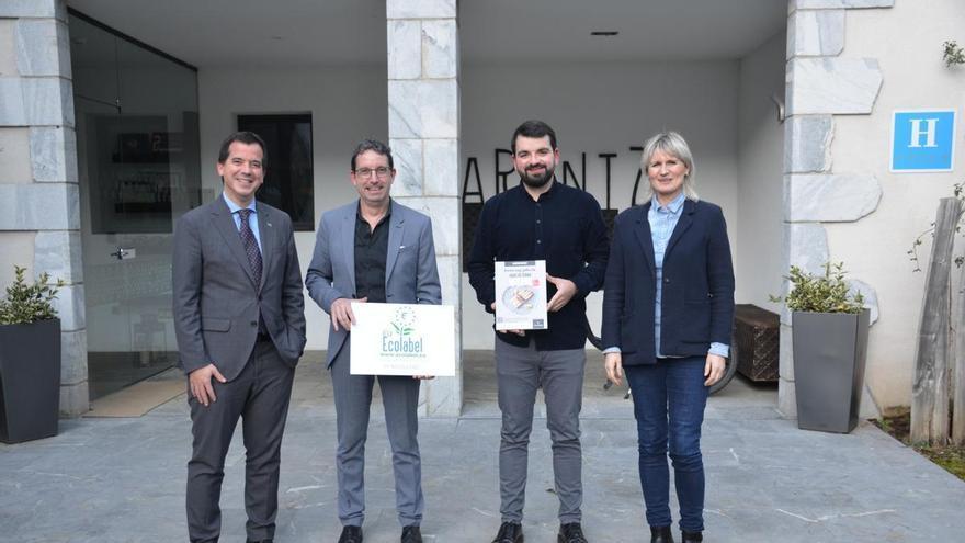 Arantza Hotela, el primer hotel 5 estrellas de Navarra y todo el Estado en obtener el sello de Ecolabel