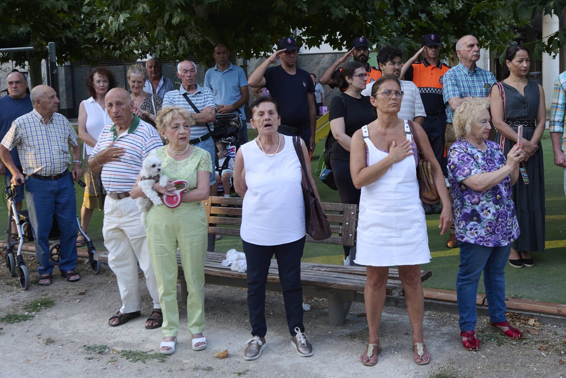 Fotos del homenaje a Casanova en Berriozar en el 25 aniversario de su asesinato por ETA