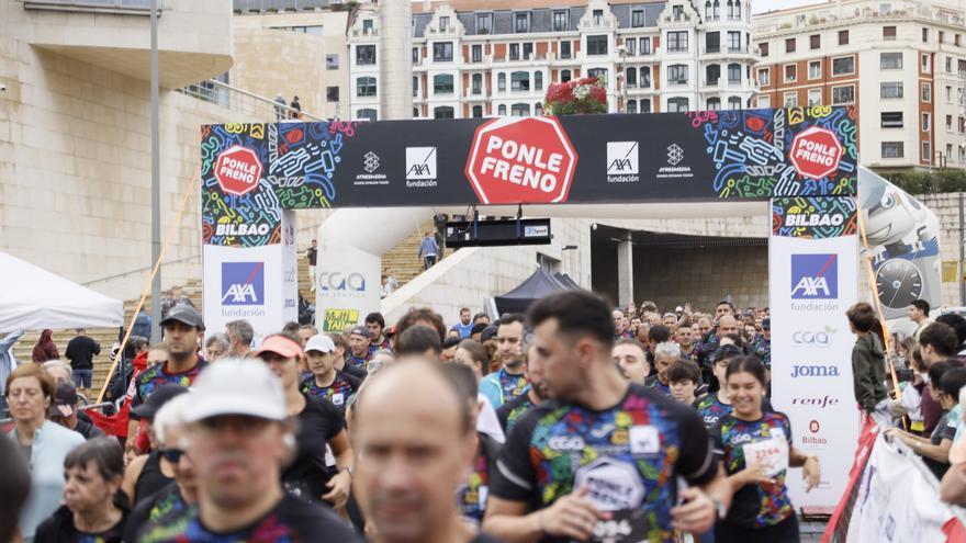En imágenes: Bilbao corre por las víctimas de los accidentes de tráfico