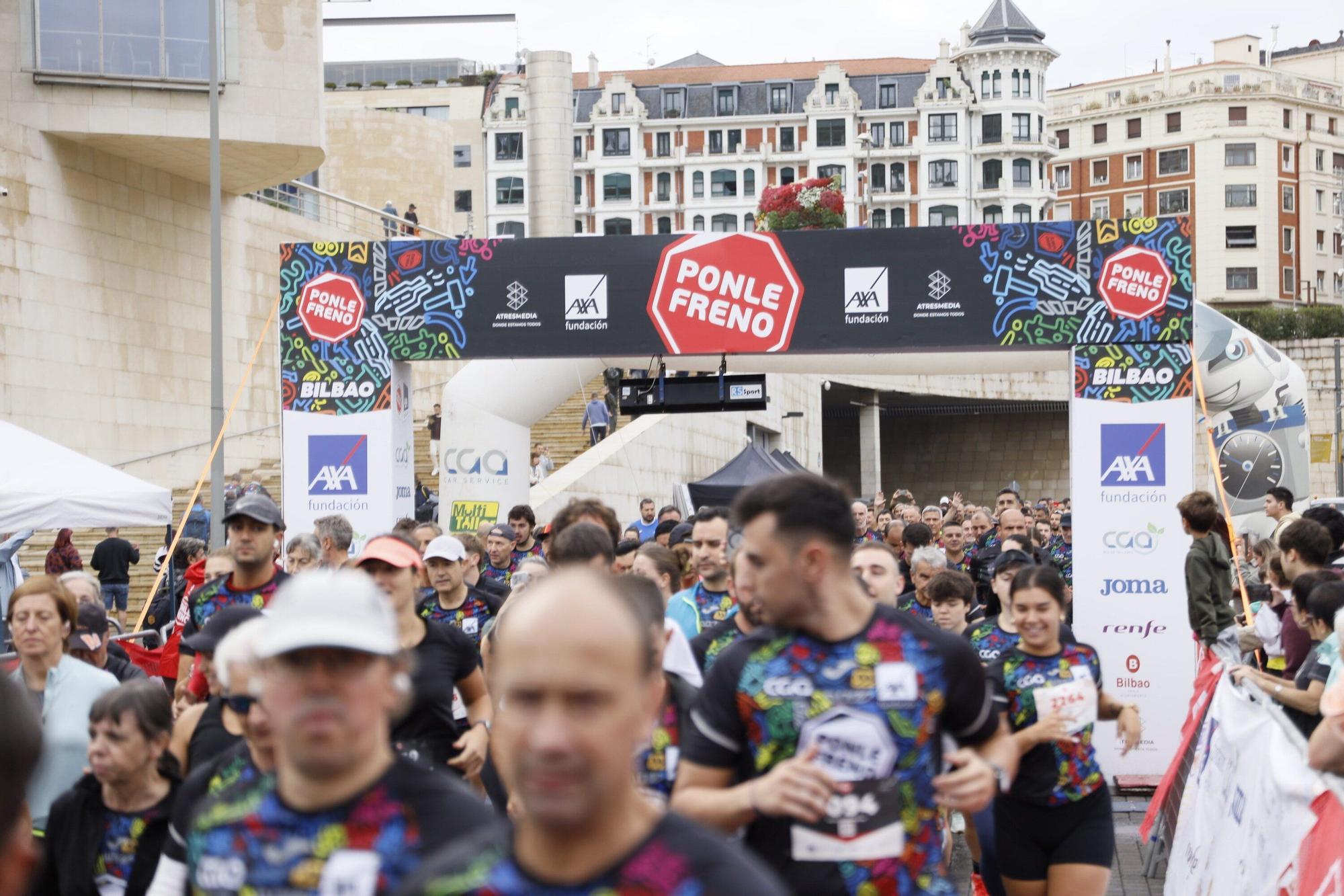 En imágenes: Bilbao corre por las víctimas de los accidentes de tráfico