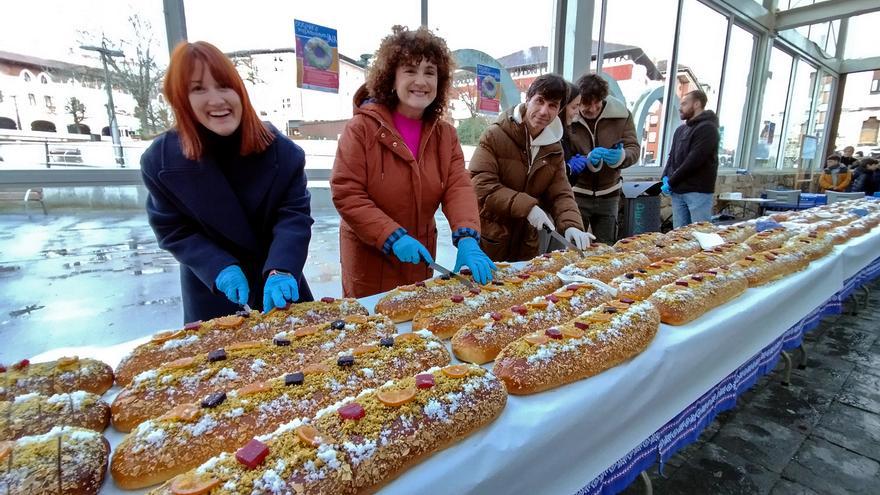 Mungia repartirá 60 metros de dulce solidaridad en forma de roscón