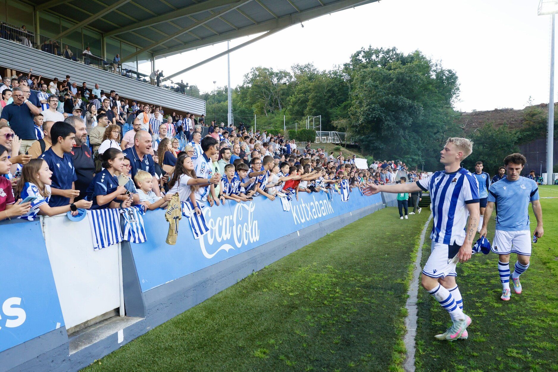 Real Sociedad-Osasuna: Zubieta disfruta del amistoso