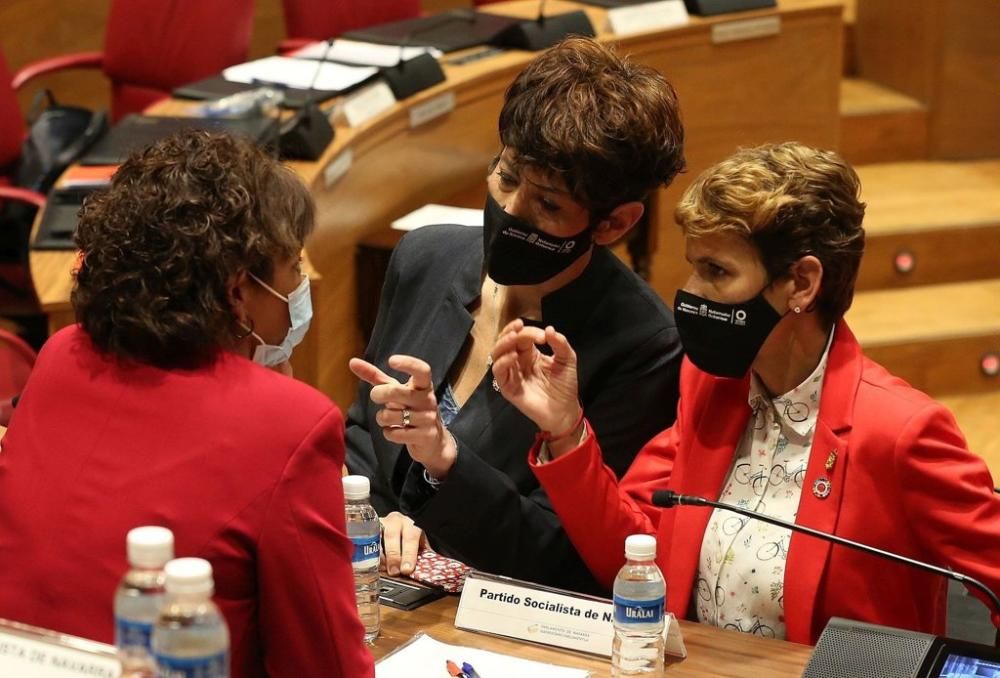 Pleno del Parlamento de Navarra (22-04-2021)