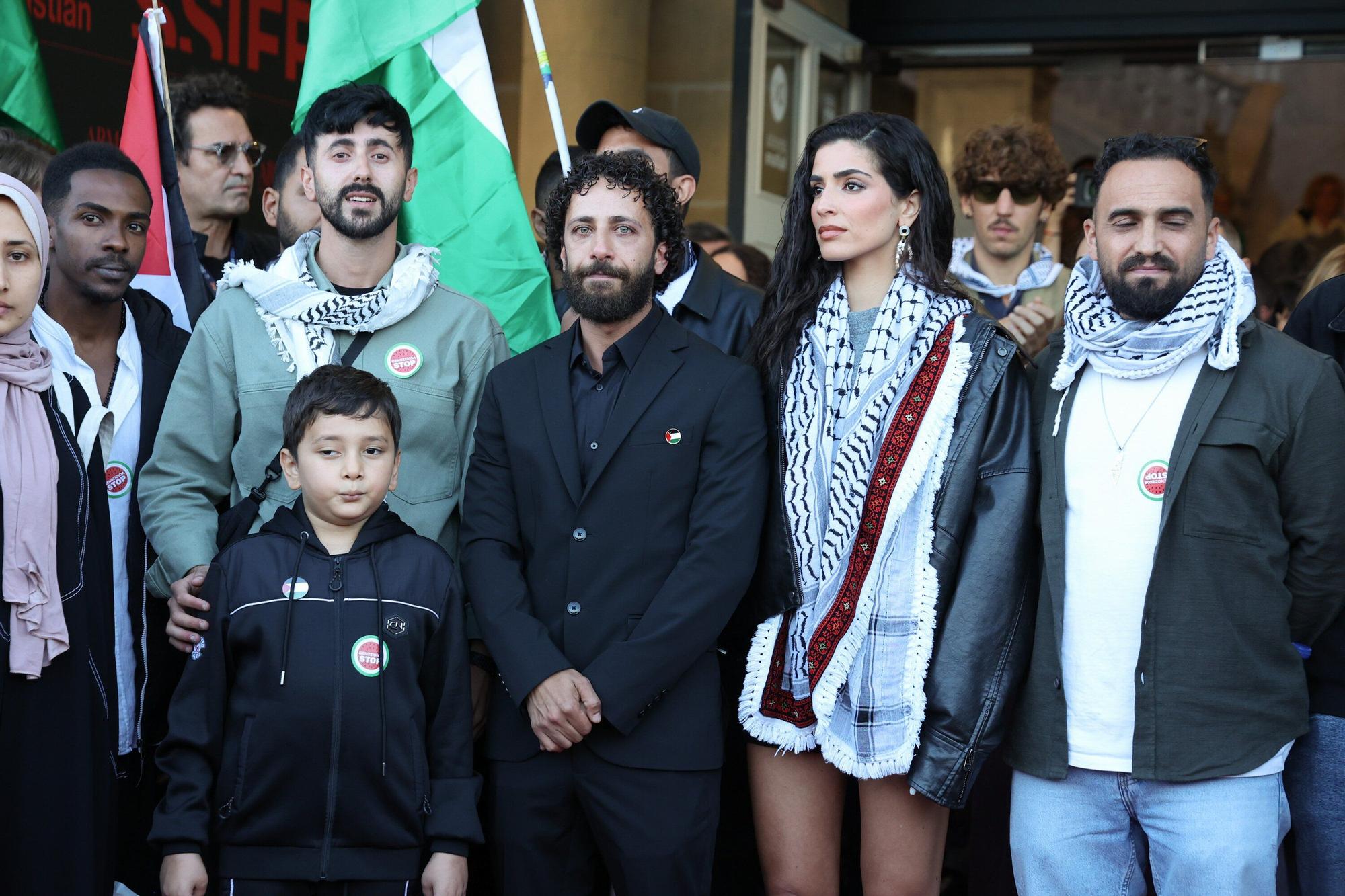 La voz de Hind Rajab | Fotos de la marcha en apoyo a Palestina en Donostia - San Sebastián