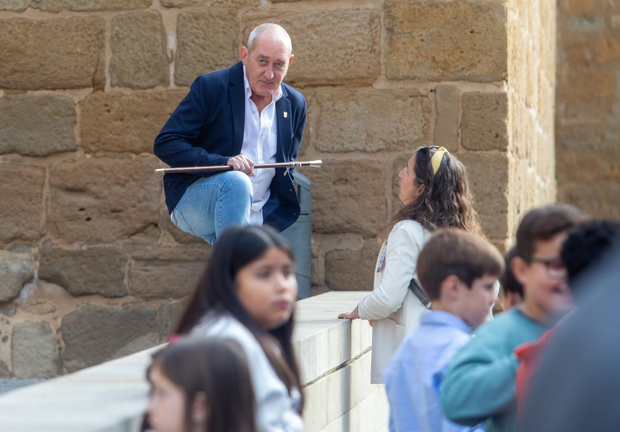 Fotos de la visita de los Reyes a Olite y Tudela