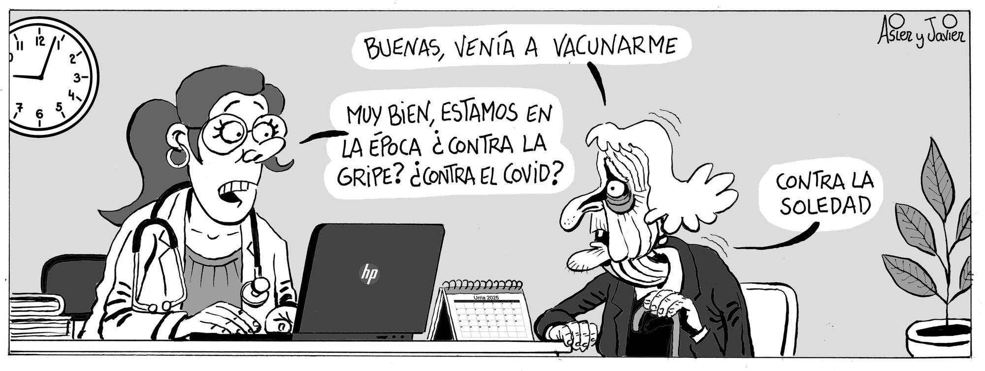 La tira de Asier y Javier del lunes 20 de octubre de 2025