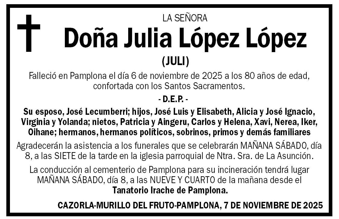 Julia López López