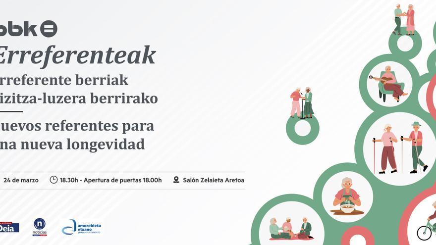 Erreferenteak llega a Amorebieta-Etxano para poner en valor la nueva longevidad activa