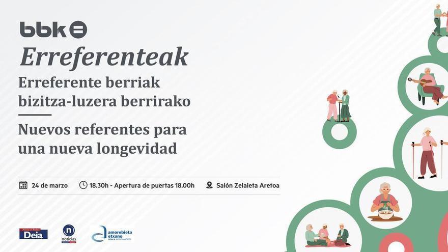 Erreferenteak llega a Amorebieta-Etxano para poner en valor la nueva longevidad activa