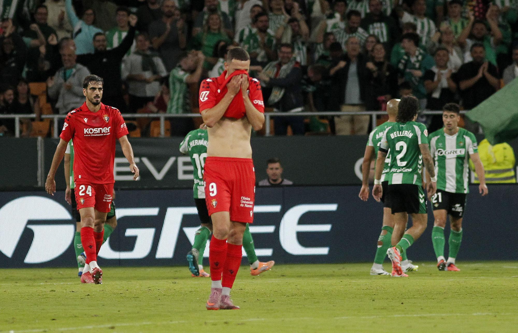 Fotos del partido entre Betis y Osasuna