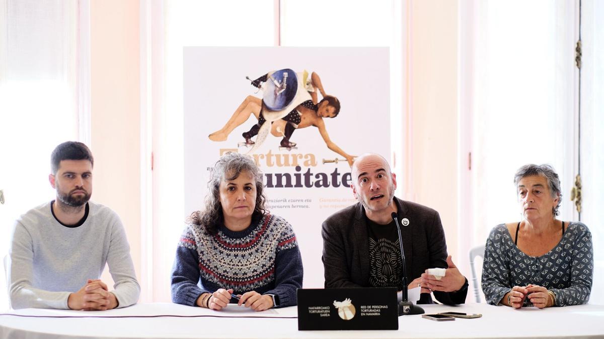 De i a d: Iban Esteban, Ainara Gorostiaga, Mikel Soto y Mertxe González