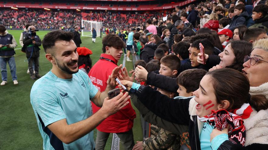 El Athletic despide el año en San Mamés ante 30.000 aficionados