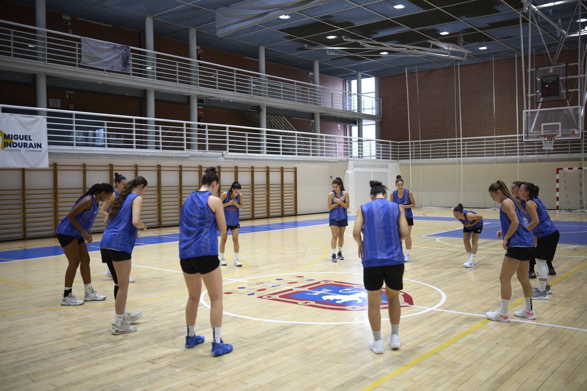 Fotos del primer entrenamiento de Osés Construcción Ardoi