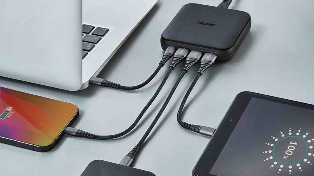 Estación de carga usb power