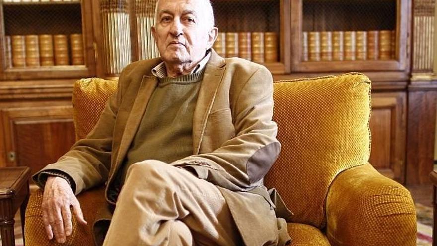 El escritor Juan Goytisolo,  premio Cervantes en 2014 y una de las cumbres de la literatura del siglo XX.