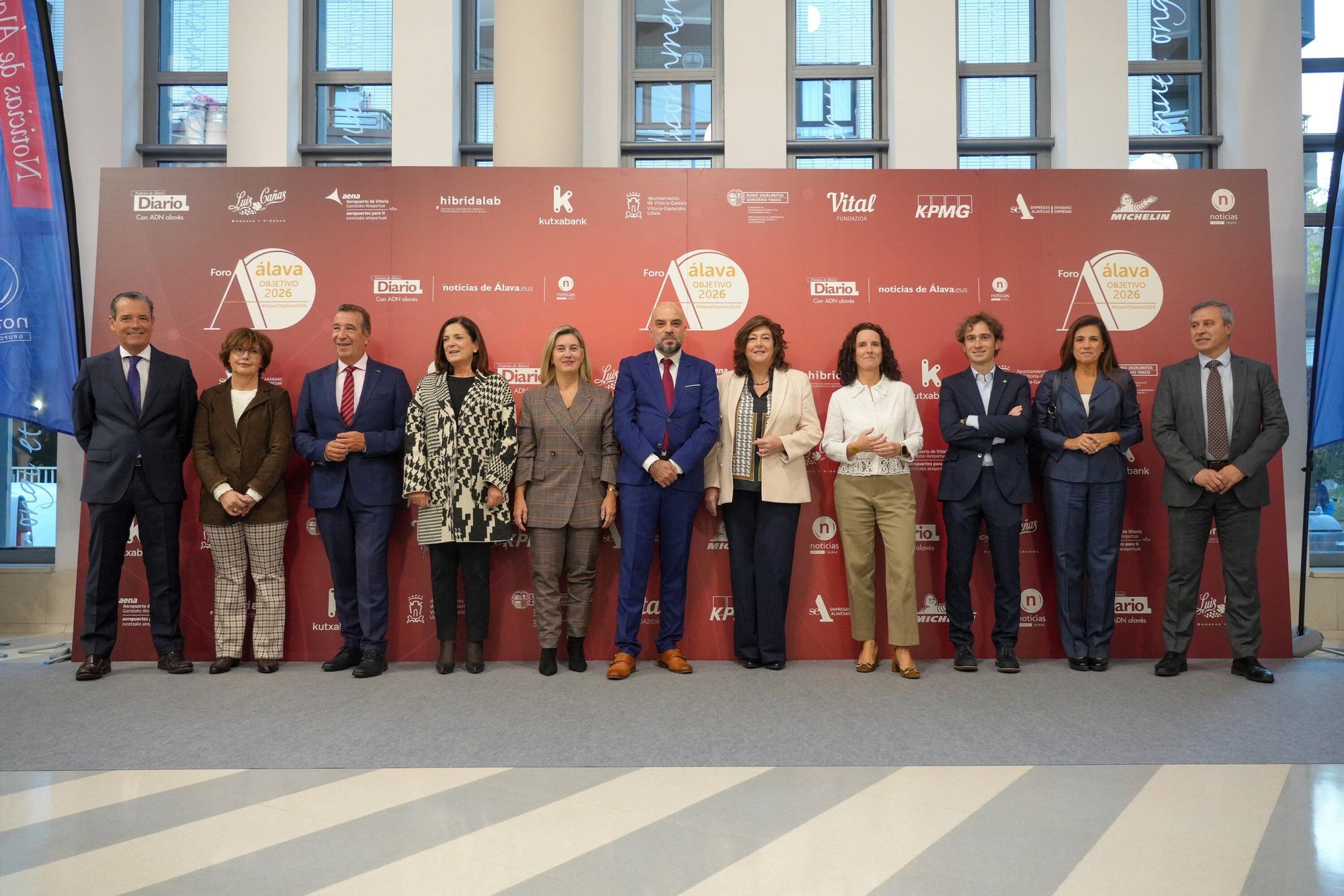 En imágenes: Álava Objetivo 2026 analiza los retos de Álava en un nuevo contexto global