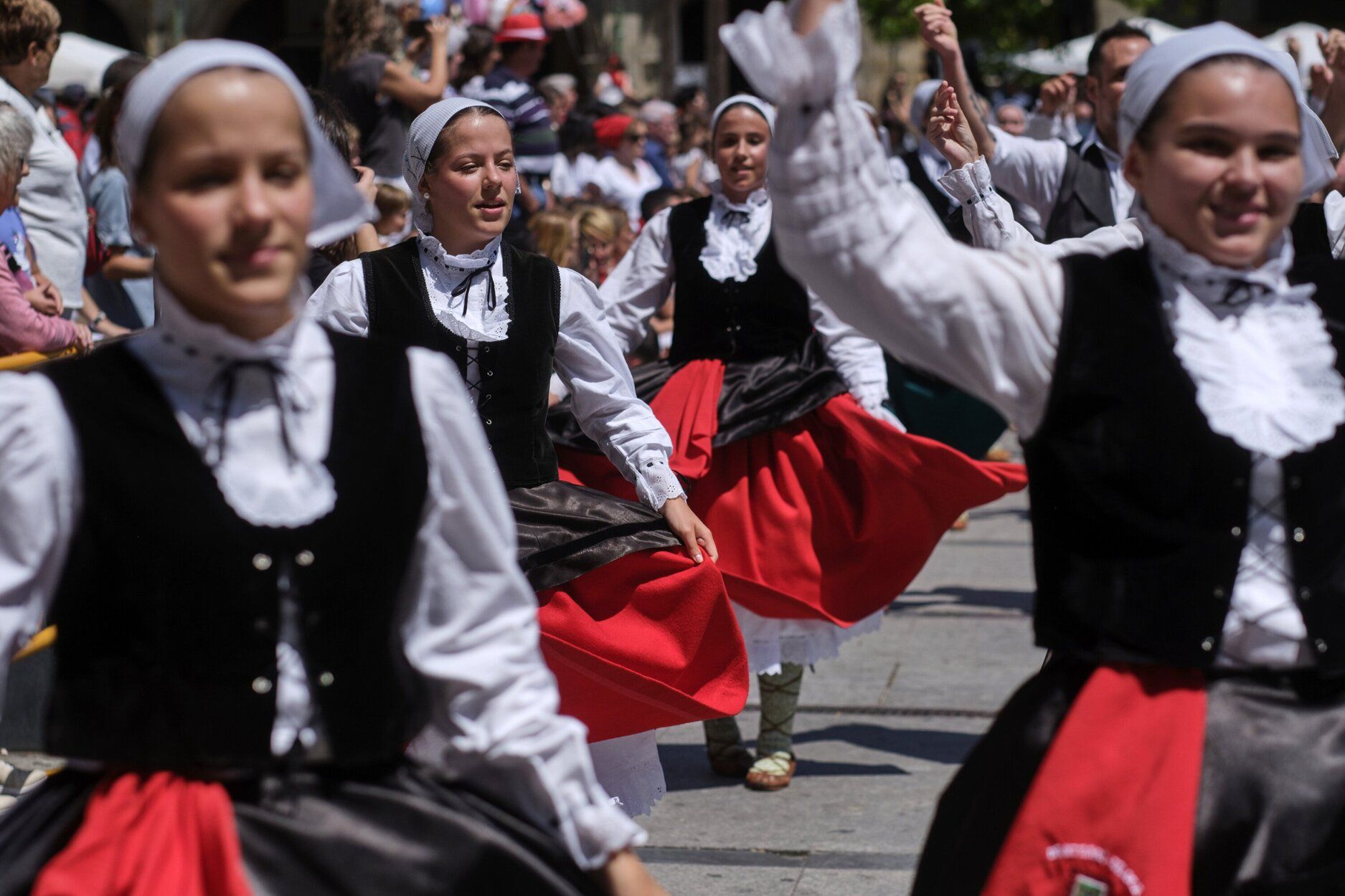 Fotos del inicio de las fiestas de Estella-Lizarra