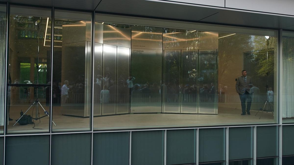El nuevo superordenador cuántico de IBM en Donostia.