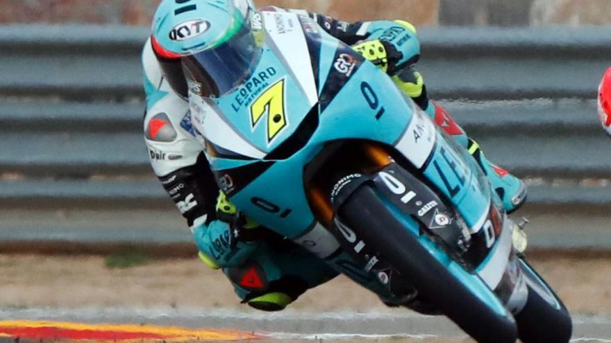 Foggia, ganador en Moto3 del Gran Premio de Aragón.