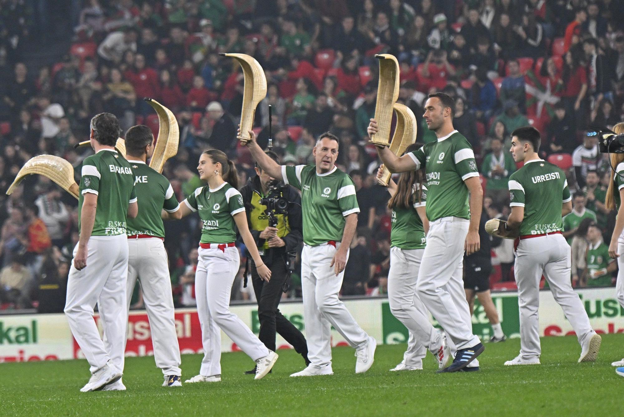 Las imágenes del Euskal Selekzioa - Palestina