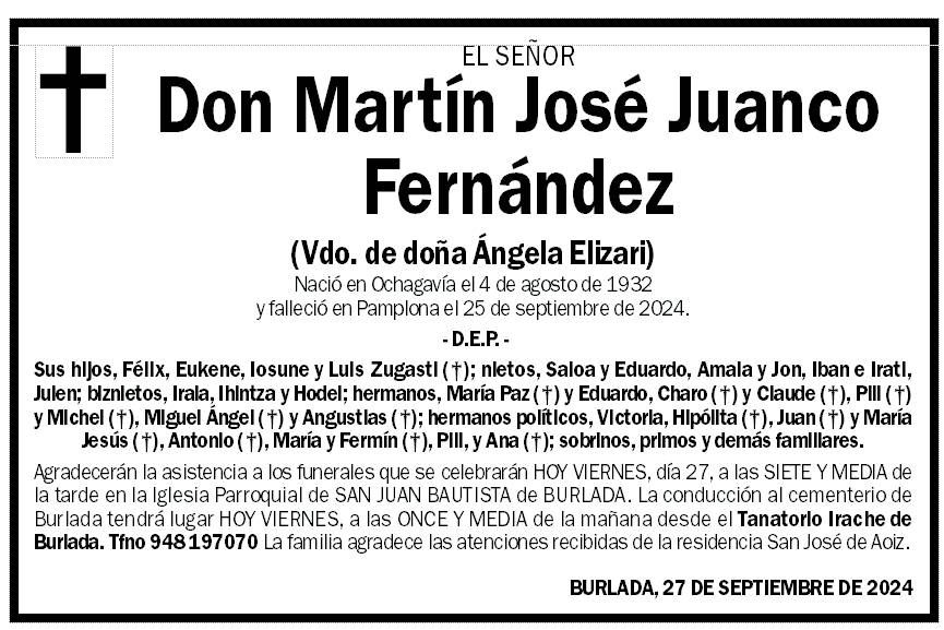 Martín José Juanco Fernández