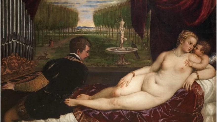 La obra de Tiziano ‘Venus recreándose en el amor y la música’, llegará el próximo otoño al Museo de Navarra.